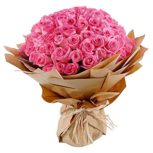 Bouquet of 101 Pink Roses Bouquet of 101 Pink Roses | Flower and Bouquet Delivery in Bangalore | Order Now at June Flowers