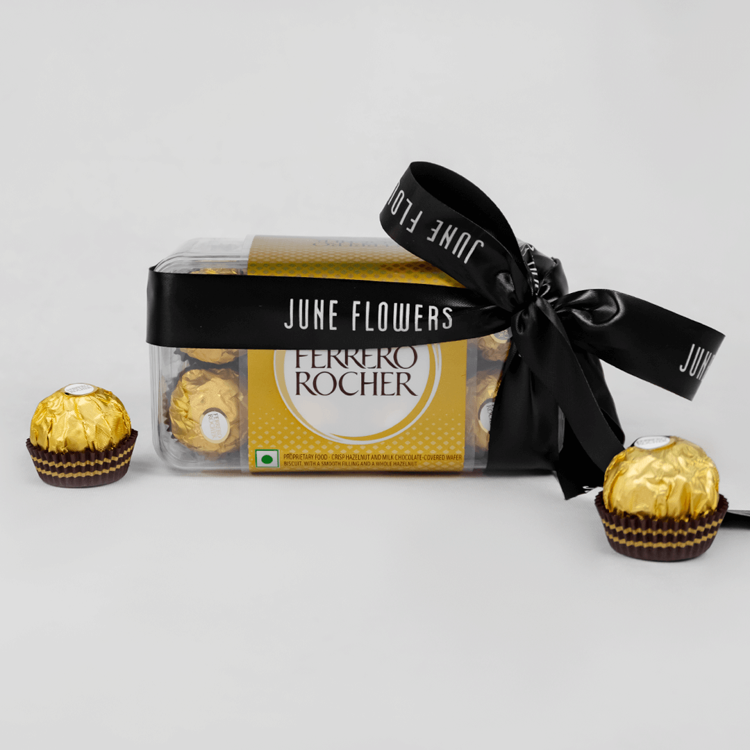 Ferrero 16 Pcs (1) Ferrero Rocher Chocolate | Send Chocolates with flowers | Order Now %sitename%