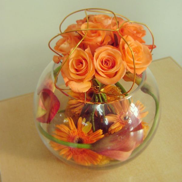 97e8f426-856f-44a6-b8a3-91328f2f28c2_1 Same Day Orange rose with vase Delivery in Bangalore | JF
