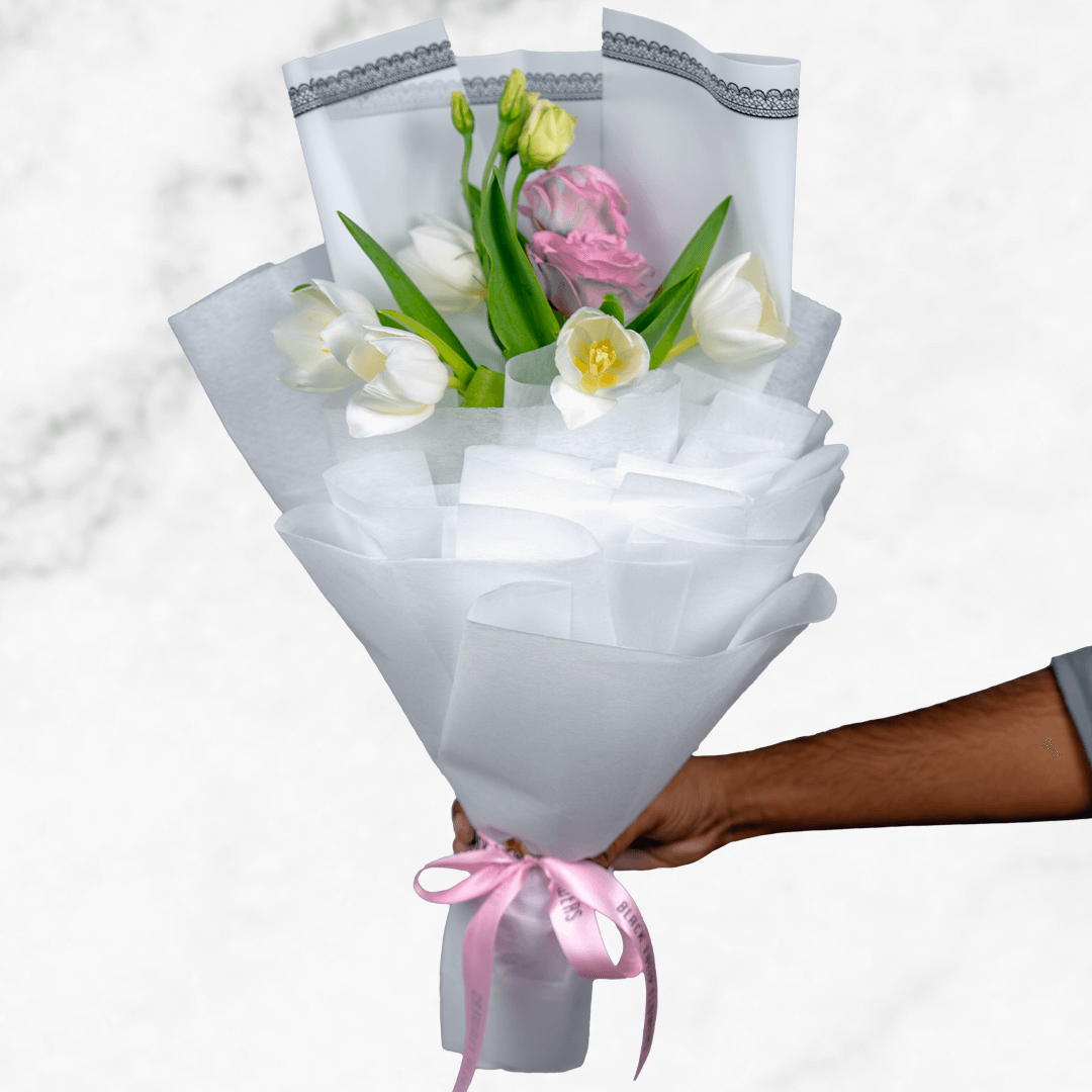 Graceful Tulips (2) Graceful Tulips | Online tulip flower delivery | Order now JuneFlowers