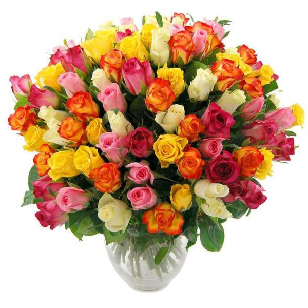rainbow_roses Rainbow roses | Online mixed roses Delivery in India | Order Now JuneFlowers.com