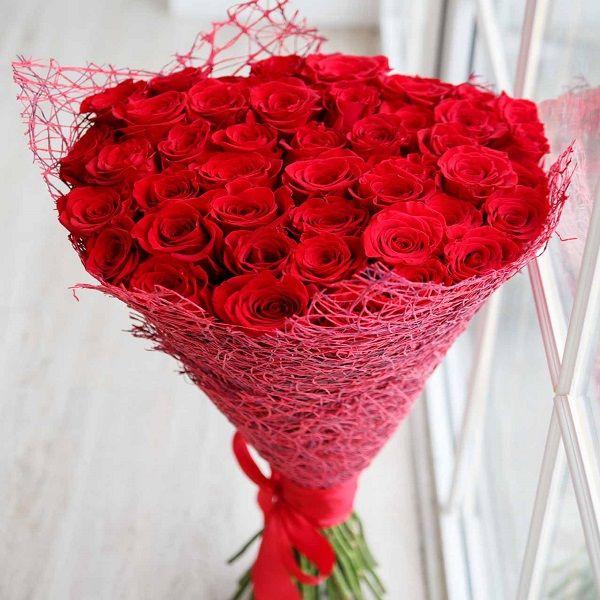 red_love Red Love Flower Bouquet | Best Online Large Bouquet of Roses in Bangalore, India