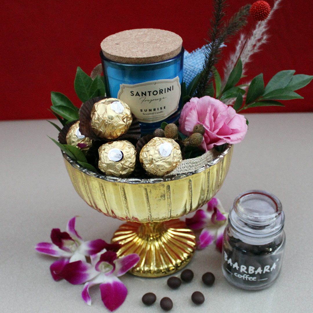 Diwali- Table Top Gift Table Top Gift- Online Diwali gift baskets | Juneflowers.com