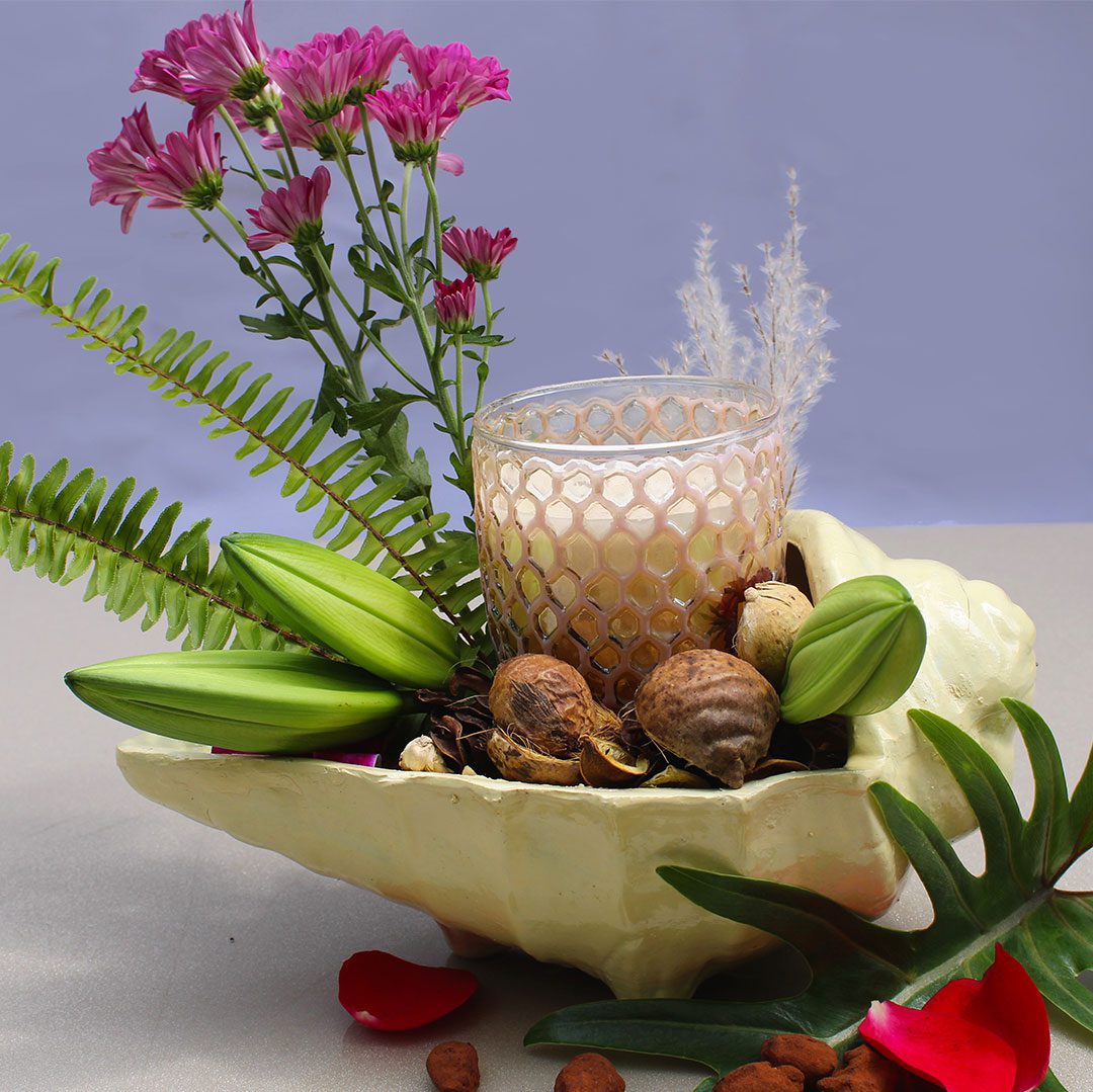 Conch Blessing Hamper Conch Blessing Hamper | Juneflowers.com