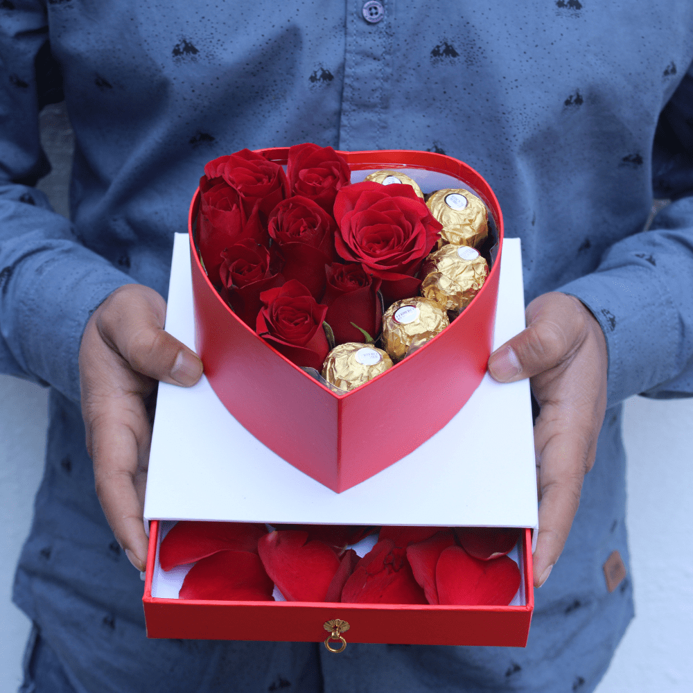 Sweet Heart Sweet Heart - Order Valentines day heart flowers -Juneflowers.com