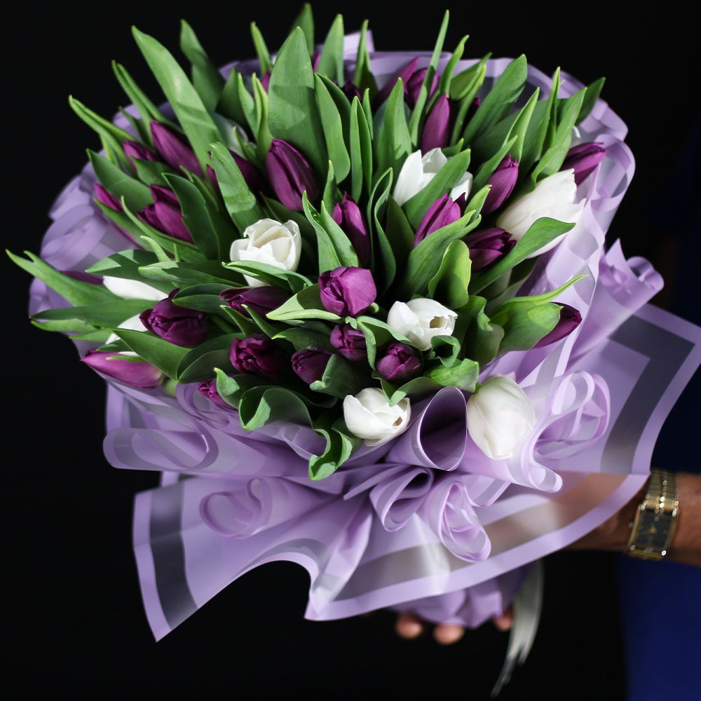 Grandeur De Tulipa Grandeur De Tulipa - Order Tulip Bouquet at June flower
