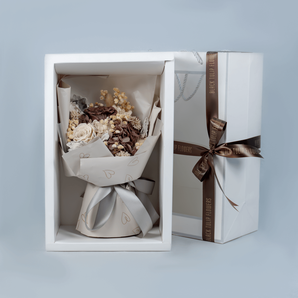 Everlasting Calm - Preserved Flower Everlasting Calm - Preserved Flower : Explore Preserved Roses in Bangalore | Order Now at June Flowers