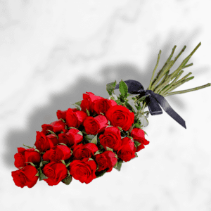 Express love with 18 stunning red roses | a symbol of romance