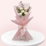 Fresh Grace – 5 White Roses